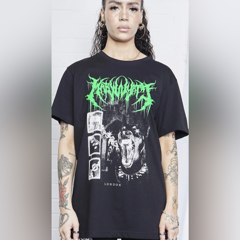 MARY WYATT OVERSIZED NIGHTCRAWLER SIZE L